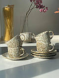 Чайний набір 6 чашок з блюдцями "Нормандія" 190 мл, фото 7