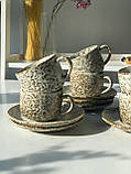 Чайний набір 6 чашок з блюдцями "Нормандія" 190 мл, фото 8