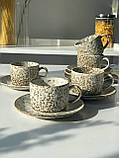 Чайний набір 6 чашок з блюдцями "Нормандія" 190 мл, фото 3