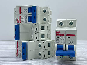 Автоматичний вимикач (автомат) LW BA49-63 2P 32A