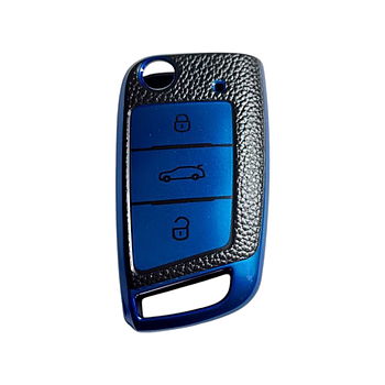 Чохол для ключа Seat, шкіра синій