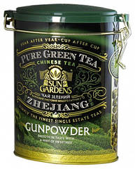 Чай зелений Sun Gardens  Gunpowder м/б 100г, (Сан Гарденс)