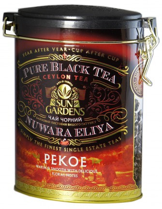 Чай чорний Sun Gardens  Pekoe м/б 100г, (Сан Гарденс)