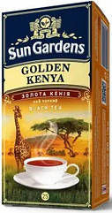 Чай чорний Sun Gardens  Golden Kenya,  конверт 25 пак*2г, (Сан Гарденс)