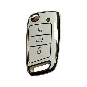 Чохол для ключа Seat, глянець золото