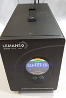 Аварійне джерело безперебійного живлення ДБЖ 1000VA 600 Вт 140-275V Lemanso LM40502 tut