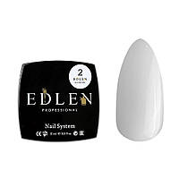 Edlen Гель будівельний Builder Gel №02 для нігтів, 30мл (молочний)