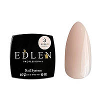 Edlen Гель будівельний Builder Gel №03 для нігтів, 15мл (світлий теплий беж)