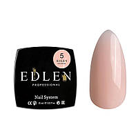 Edlen Гель будівельний Builder Gel №05 для нігтів, 15мл (теплий рожевий)