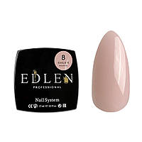 Edlen Гель будівельний Builder Gel №08 для нігтів, 15мл (нюд)