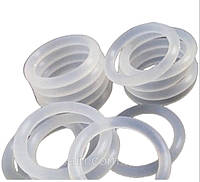 Ущільнене силіконове кільце 10 мм*6,2 мм*1,9 мм термостійке (10 шт.)