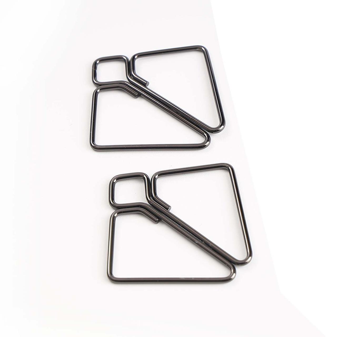 Затискачі для сосків із важкою підвіскою Lockink Nipple Clamps with Heavy Pendant - Grey, фото 1