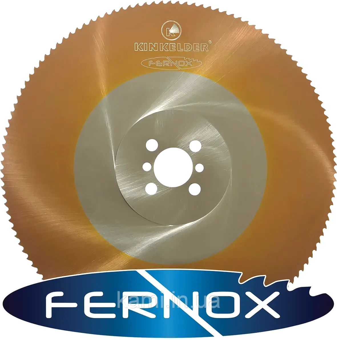 Пила дискова HSS Kinkelder Fernox 315x2,5x40 2/8.5/55 4/12/64 Z=240 BW для нерж. сталі, фото 1