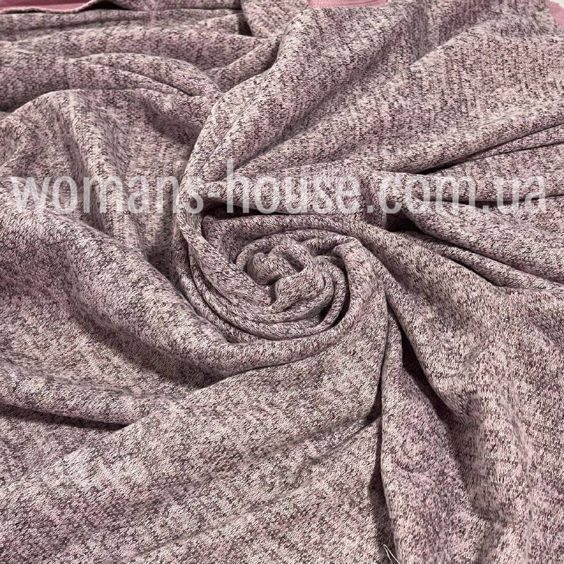 Трикотаж Ангора софт меланж Пудра, фото 1