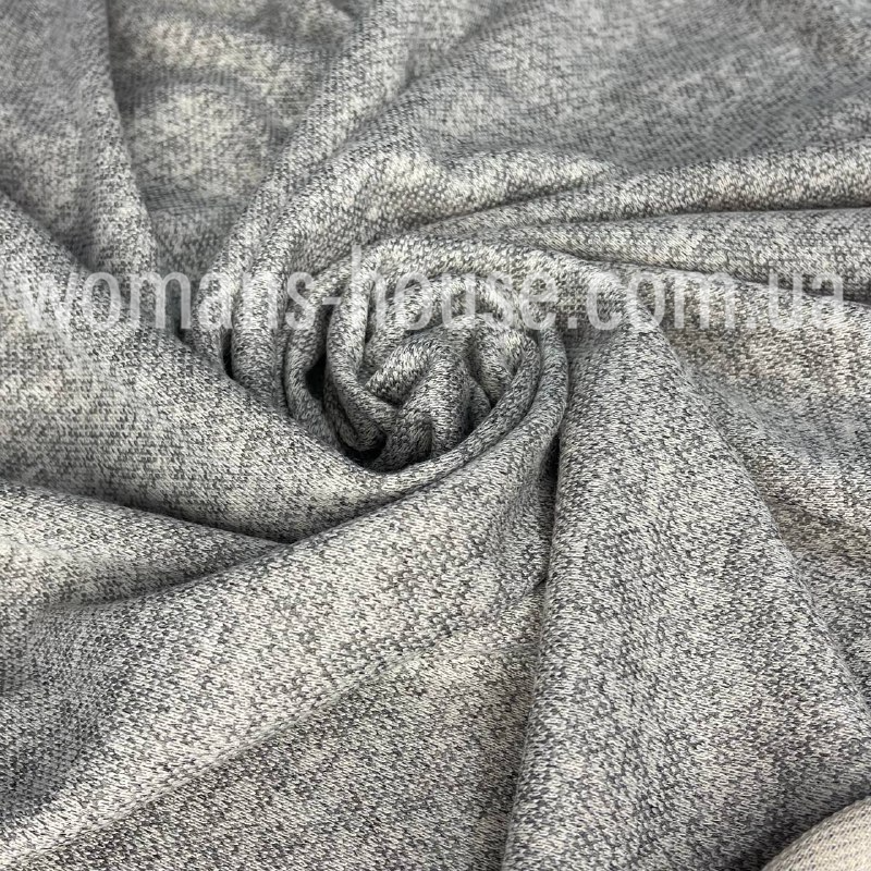 Трикотаж Ангора софт меланж Сірий, фото 1