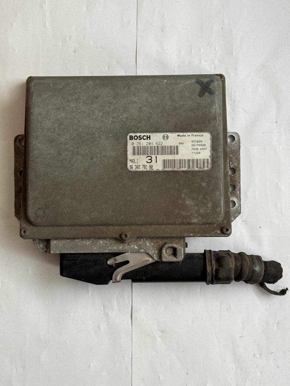 Електронний блок керування Bosch 0 261 204 622 / 0261204622 / 96 302 781 80 / 9630278180