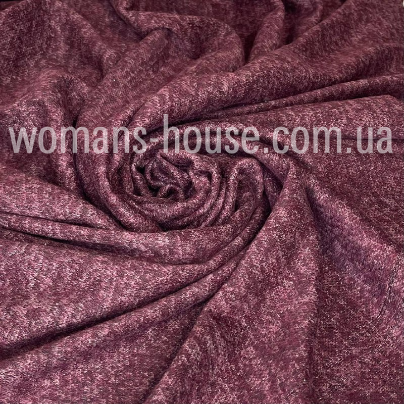 Трикотаж Ангора софт меланж Марсала, фото 1