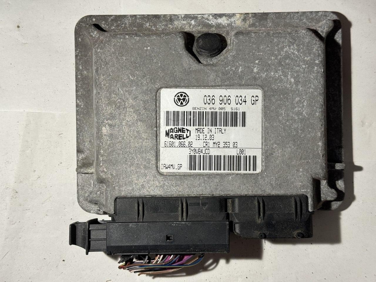 Електронний блок керування Volkswagen Magneti Marelli 036 906 034 GP / 036906034GP / IAW4MV.GP / IAW4MVGP
