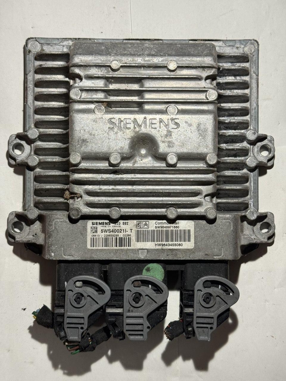 Електронний блок керування Siemens 5WS40021I-T / 5WS40021IT / SW 964 897 1880 / SW9648971880 / HW9643455080