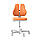 Дитяче ергономічне крісло Fundesk Mente Orange без підлокітників, фото 3