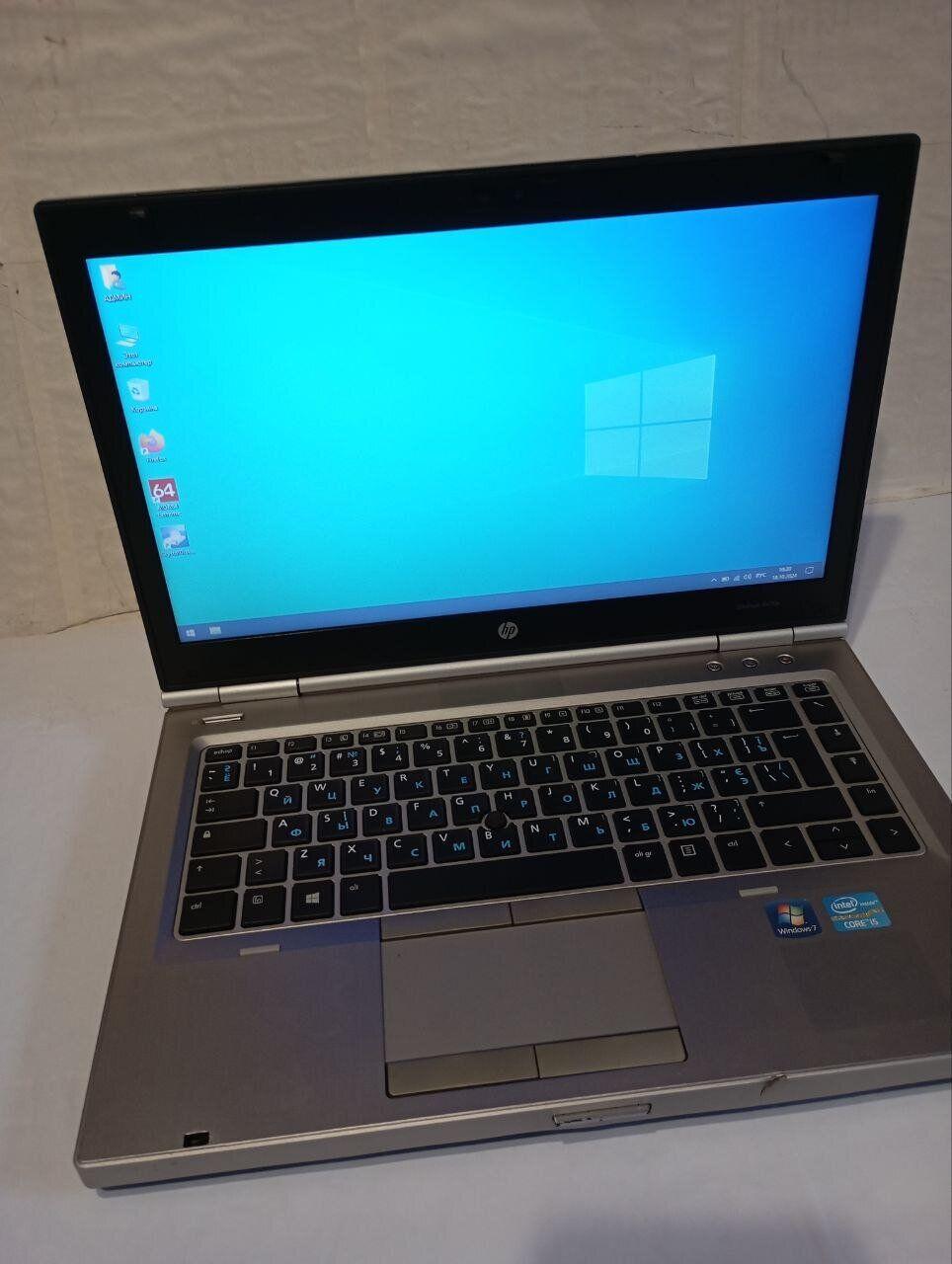 Б/в Ноутбук Б-клас HP EliteBook 8470p 14" 1366x768| Core i5-3230M| 8 GB RAM| 1000 GB HDD| HD 4000
