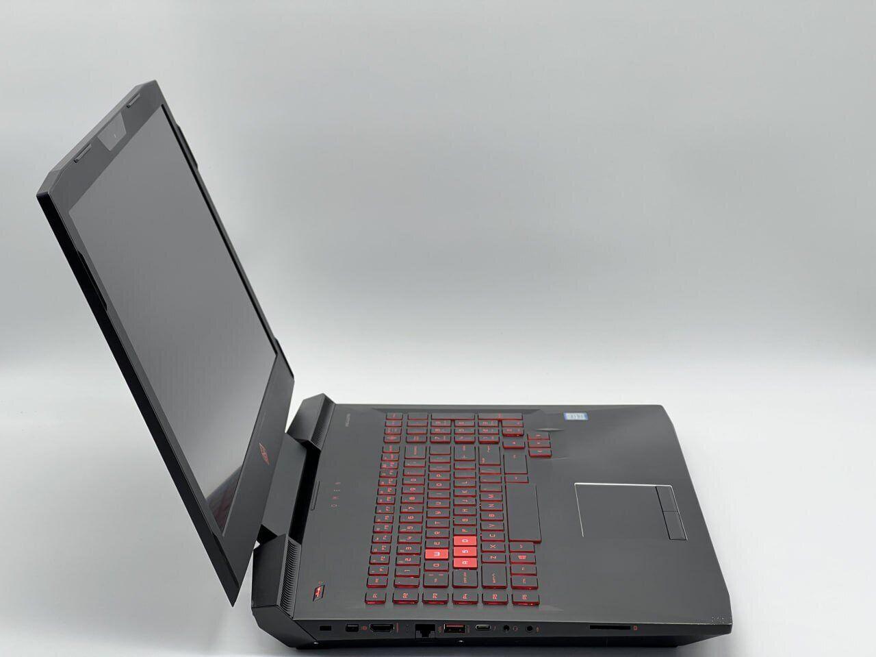 Б/в Ігровий ноутбук HP Omen 17t-an100 17.3" 1920x1080| i7-8750H| 32GB RAM| 250GB SSD+2000GB HDD| GTX 1070 8GB
