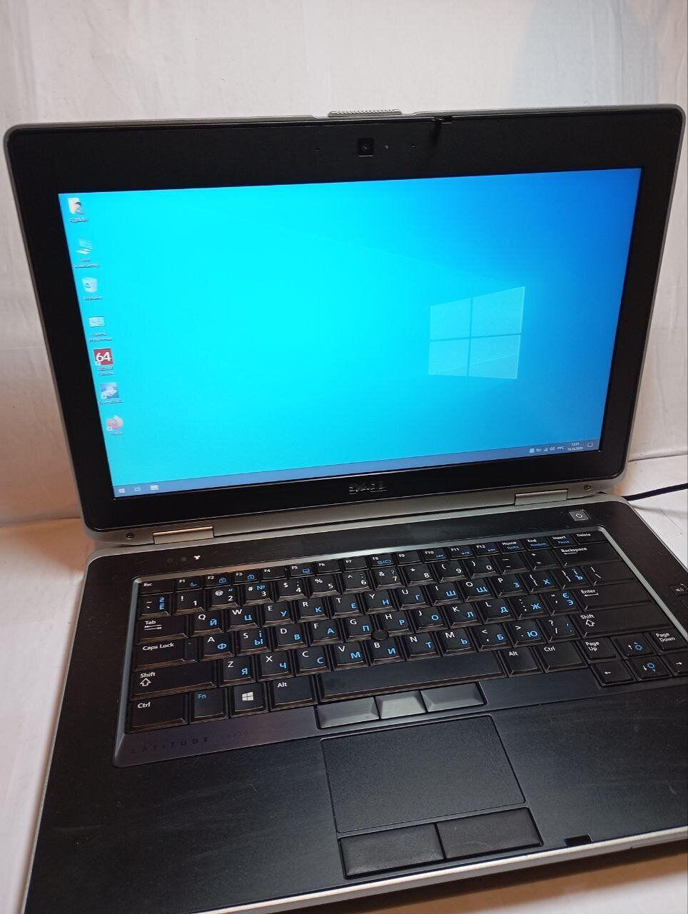 Б/в Ноутбук Б-клас Dell Latitude E6430 14" 1366x768| Core i5-3210M| 8 GB RAM| 320 GB HDD| HD 4000| Без АКБ
