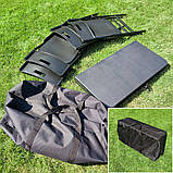 Набір складної мебелі(Стіл и 4 стільця), Чорний (з сумкою) SW-00001541, фото 10