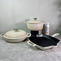 Набір посуду Le Creuset з очищувачем Meringue