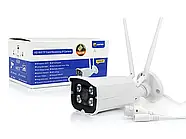 Вулична IP камера відеоспостереження з нічним режимом та двома антенами 82047WK2.04W3.6MM-J-2 WiFi 2Мп, фото 2