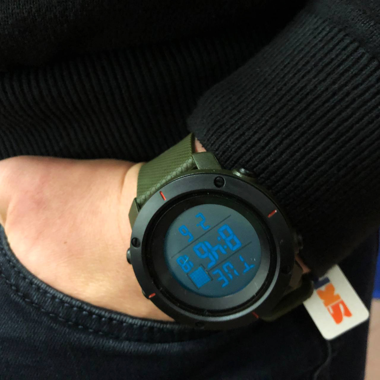 Тактичні військові годинники для ЗСУ, Годинники чоловічі для плавання туризму DM-61, фото 1