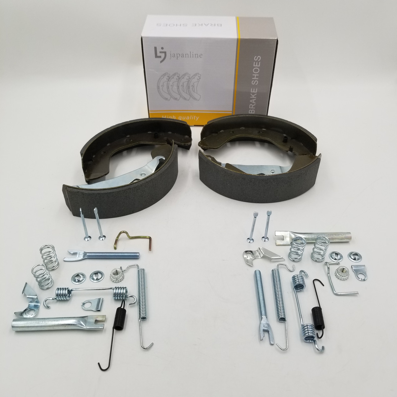 Колодки гальмівні задні Ланос, Сенс, Нексія з ремкомплектами Japan Line Корея 96226110, фото 1