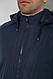 Куртка чоловіча демісезонна з капюшоном, колір темно-синій, 131R2101, фото 6