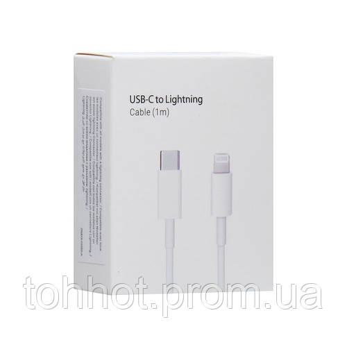 Шнур для айфона Onyx USB-C to Lightning 1 метр, Белый, кабель для ...