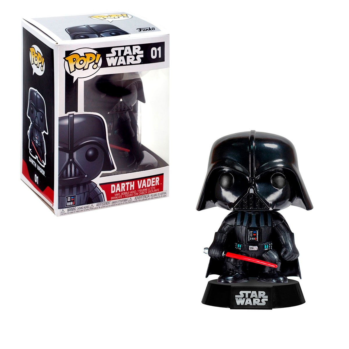 Колекційна фігурка  Funko Pop! Серії Зоряні Війни - Дарт Вейдер (Зі Світловим Мечем), фото 1