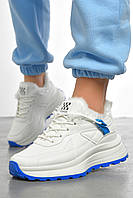 Кросівки жіночі білого кольору на хутрі р.38 193414M