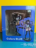 Подарункова аніме фігурка Solarain Toys Colors Series BLUE Ver. 25 см, фото 8