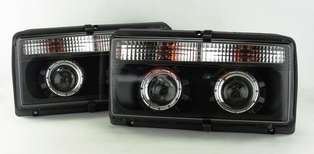 Фары ВАЗ 2104, 2105, 2107 (левая+правая) с линзами и LED подсветкой ...