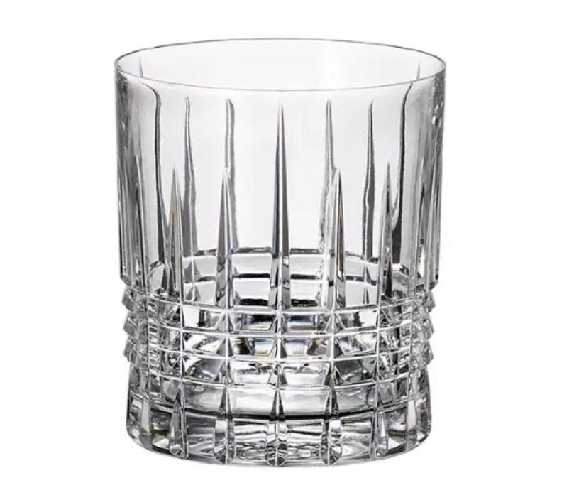 Набір склянок низьких Bohemia Pinna 6 штук 300 мл богемське скло (2KF50/99X07/300), фото 1