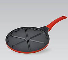 Сковорода для млинців Maestro Heart d26 см алюміній з антипригарним покриттям (1222-A MR)