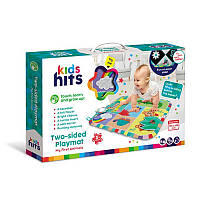 Килимок для малюків KH06/005 тактильні елементи, дзеркало, яскраві стрічки