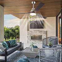 42-дюймовий стельовий вентилятор з дистанційним керуванням 45 Вт Біле світло Тепле світло Нейтральне світло