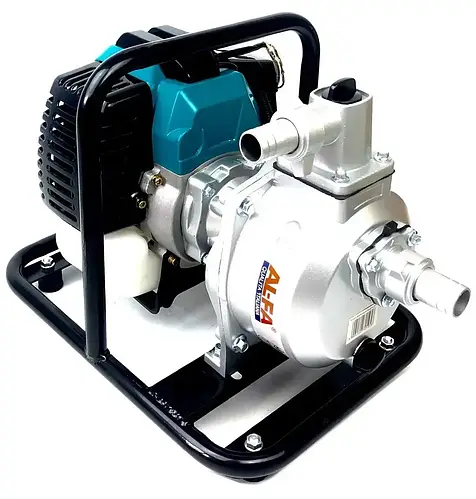 Бензиновая мотопомпа переносная AL-FA ALWP1 мощный насос для быстрой ...