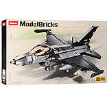 Конструктор SLUBAN Model Bricks Військовий літак арт. M38-B0891, фото 2