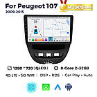 Штатная магнитола Mekede MS Peugeot 107 (2005-2014) QleD, фото 4