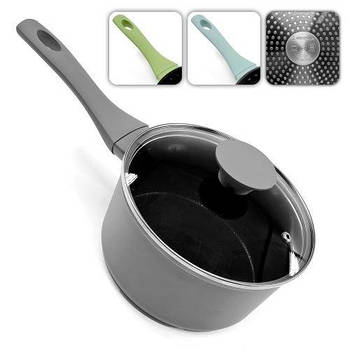 Сотейник із кришкою литою мармур "Megastone" інд. дно 16*8см 10371-16 G-Rich