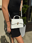 Жіноча сумка крос-боді 14*20 см із клапаном на клямці зі штучної шкіри Nata, фото 2