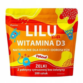 Дитяче желе з вітаміном D3 MyVita Lilu Kids 200 шт