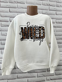 Кофта утеплена для дівчат, 122-146 см,  № 0096