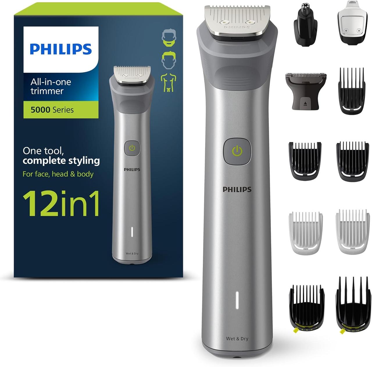 Машинка для стриження + тример Philips Multigroom Series 5000 MG5950/15